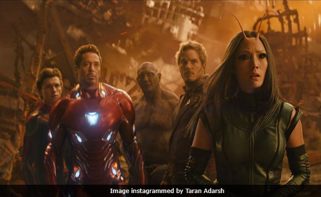 A still from Avengers: Infinity War. (Image courtesy: Instagram)