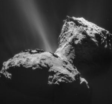 Comet 67P/Churyumov-Gerasimenko [Credit ESA/Rosetta/NAVCAM]