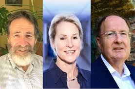 George P. Smith, Frances H. Arnold and Sir Gregory P. Winter. Credit: dailykos.com