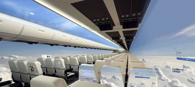 Credit: WINDOWLESS AIRPLANE CONCEPT  Centre for Process Innovation
